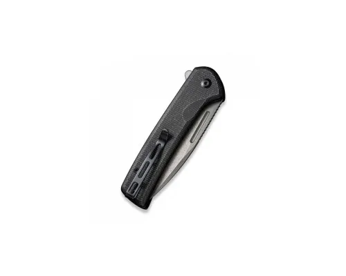 Ніж Civivi Conspirator Stonewash Black Micarta (C21006-1)