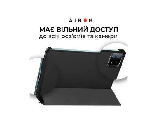 Чехол для планшета AirOn Premium Xiaomi Pad 6/6 Pro 11 2023 + Film (4822352781104)