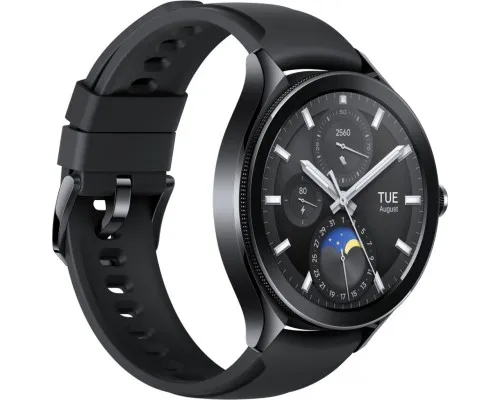 Смарт-годинник Xiaomi Watch 2 Pro Bluetooth Black Case with Black Fluororubber Str (1006732)