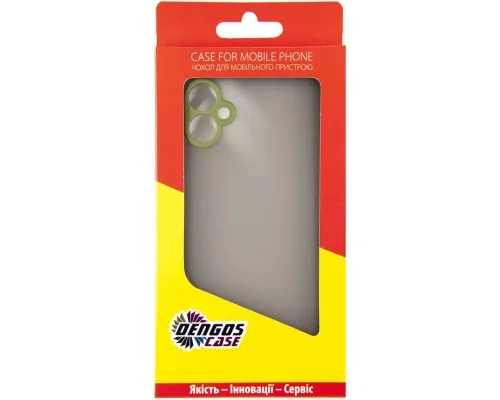 Чохол до мобільного телефона Dengos Matte Samsung Galaxy A05 (green) (DG-TPU-MATT-137)