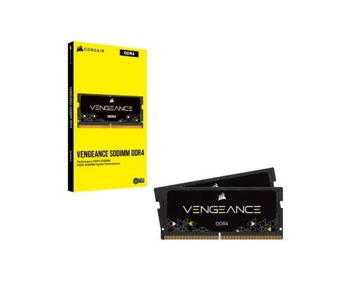 Модуль памяти для ноутбука SoDIMM DDR4 64GB (2x32GB) 2933 MHz Vengeance Corsair (CMSX64GX4M2A2933C19)