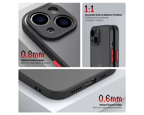 Чохол до мобільного телефона Armorstandart Frosted Matte Realme C67 4G Black (ARM73863)