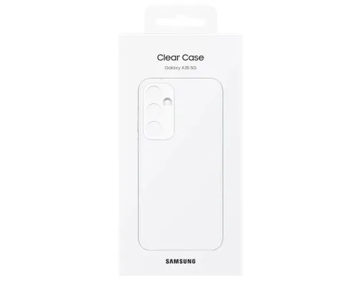 Чохол до мобільного телефона Samsung A35 Clear Case (EF-QA356CTEGWW)