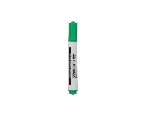 Маркер Buromax для магнітних дошок, зелений, 2-4 мм, спиртова основа (BM.8800-04)