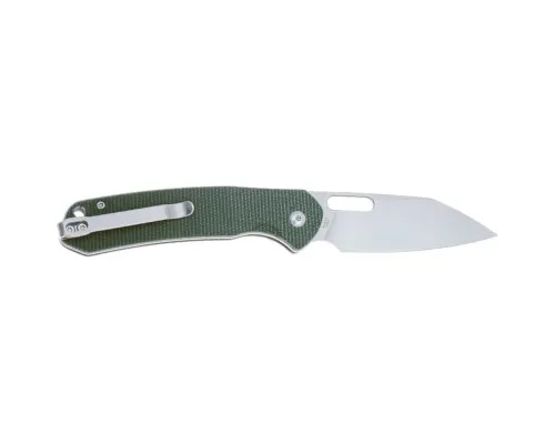 Ніж CJRB Pyrite Wharncliffe Micarta Green (J1925A-MGN)