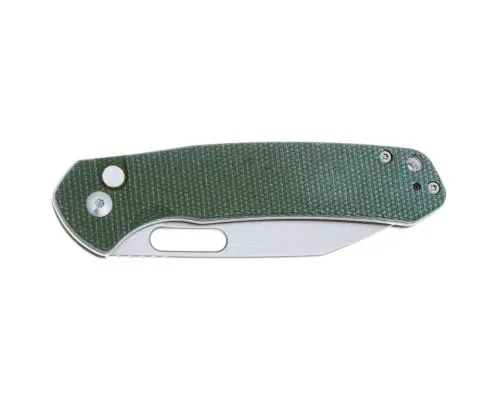 Ніж CJRB Pyrite Wharncliffe Micarta Green (J1925A-MGN)
