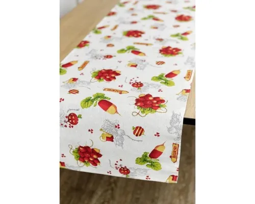 Доріжка на стіл Прованс Radish 40х136 (032960)