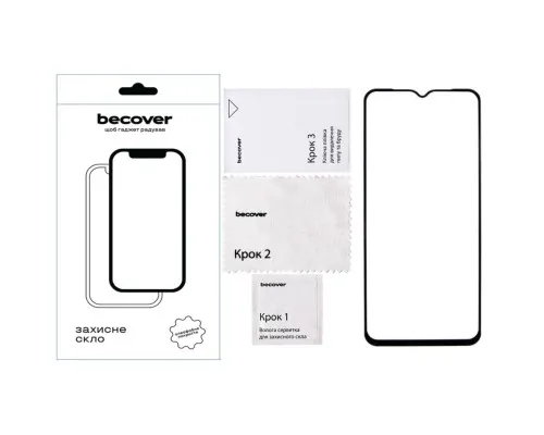 Скло захисне BeCover Blackview A52 Pro Black (712128)