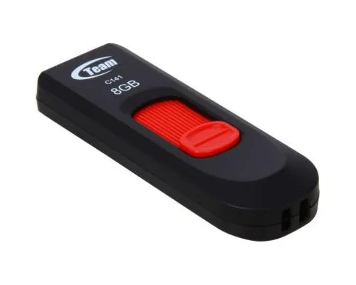 USB флеш накопитель Team 8GB C141 Red USB 2.0 (TC1418GR01)