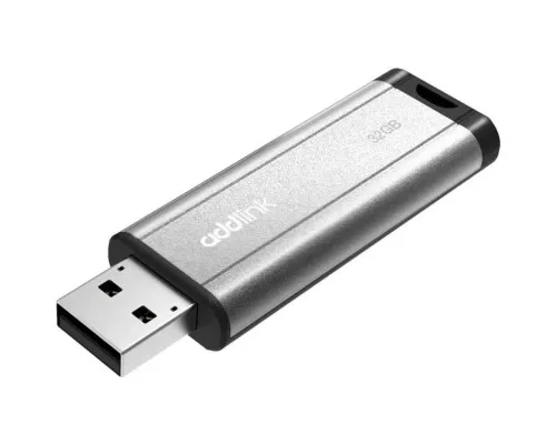 USB флеш накопитель AddLink 32GB U25 Silver USB 2.0 (ad32GBU25S2)