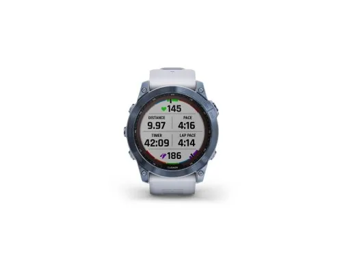 Смарт-часы Garmin fenix 7X Sapph Sol Mineral Blue, GPS (010-02541-15)