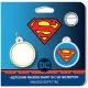 Адресник для животных WAUDOG Smart ID с QR паспортом Супермен-герой, круг 25 мм (0625-1009ru-eng)