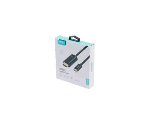 Кабель мультимедійний USB-C to HDMI 3.0m 4K 30Hz Choetech (XCH-0030BK)