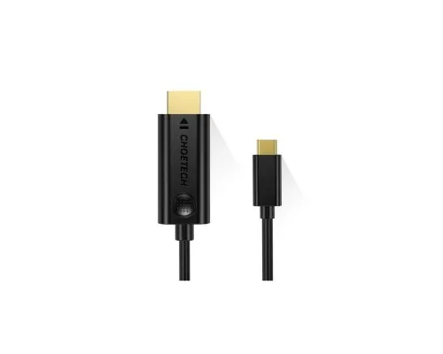 Кабель мультимедійний USB-C to HDMI 3.0m 4K 30Hz Choetech (XCH-0030BK)