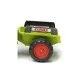 Веломобиль Falk Claas Arion трактор на педалях с прицепом и передним ковшом Зеленый (1040AM)