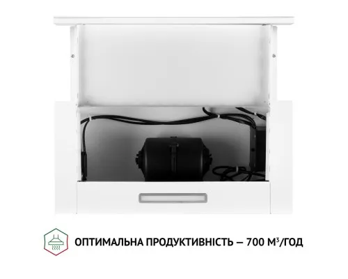 Витяжка кухонна Perfelli TLS 6363 WH 700 LED Sensor