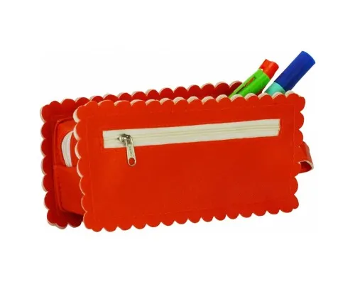 Пенал Cool For School 1 відділення Червоний (J-2609-red)