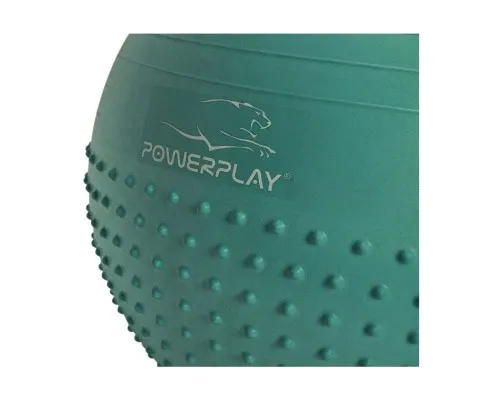 Мяч для фітнесу PowerPlay 4003 65см Зелений + помпа (PP_4003_65_Green)