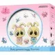 Комплект посуду Ardesto Bunnies порцеляна 3 предмети (AR3456BS)