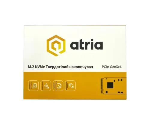 Накопитель SSD M.2 2280 256GB X500S ATRIA (ATNVMX500S/256)