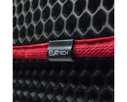 Сумка-органайзер EVAtech M-PRO 32x50x30 см. Сота чорна з червоним кантом (BS13642OM3SBR)