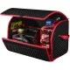Сумка-органайзер EVAtech M-PRO 32x50x30 см. Сота чорна з червоним кантом (BS13642OM3SBR)
