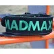 Атлетичний пояс MadMax MFB-301 Suede Single Prong шкіряний Black/Green L (MFB-301_L)
