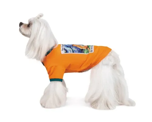 Футболка для животных Pet Fashion ART М оранжевая (4823082420957)