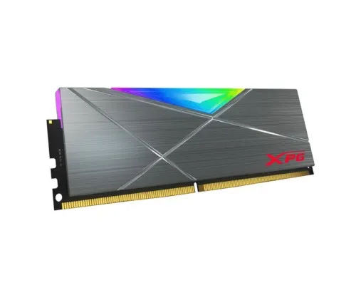 Модуль пам'яті для комп'ютера DDR4 8GB 3600 MHz XPG Spectrix D50 RGB Tungsten Gray ADATA (AX4U36008G18I-ST50)