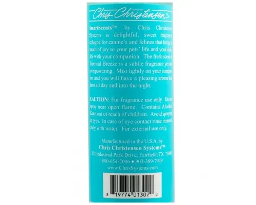 Духи для животных Chris Christensen Smart Scents Tropical Breeze 473 мл (819774013020)