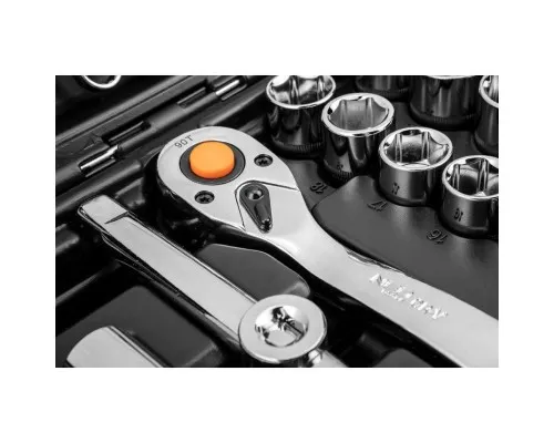 Набір інструментів Neo Tools 82шт, 1/2", 1/4", CrV, кейс (10-059)