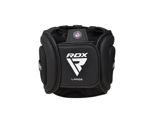 Боксерский шлем RDX Aura Plus T-17 Black Golden S (HGR-T17BGL-S+)