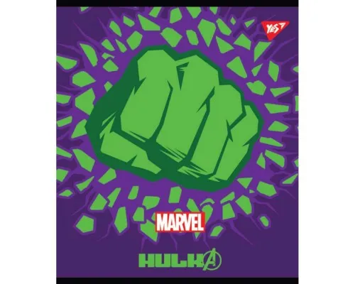 Тетрадь Yes А5 Marvel Hero Shields 18 листов клетка (765194)