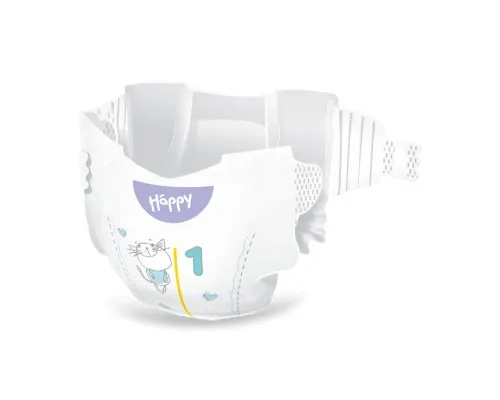 Подгузники Bella Happy Soft & Delicate Newborn 2-5 кг 42 шт (5900516605339)