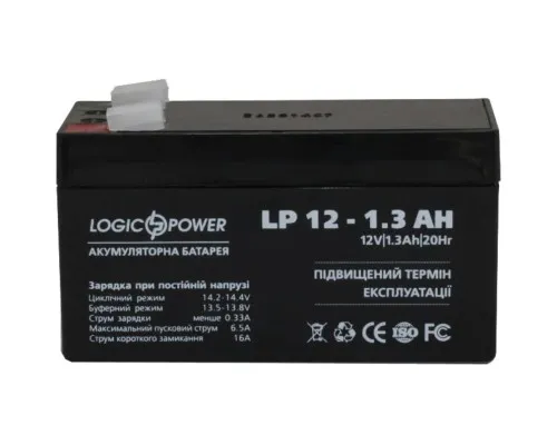 Батарея к ИБП LogicPower LPM 12В 1.3 Ач (4131)