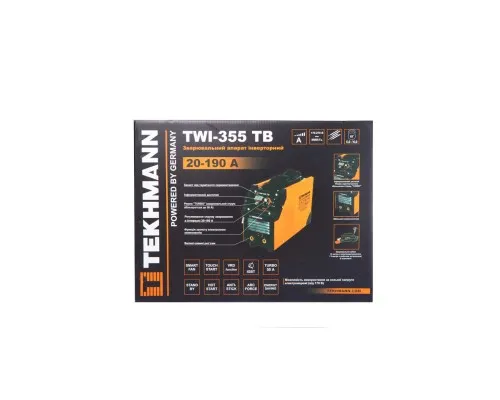 Зварювальний апарат Tekhmann TWI-355 TB (847861)