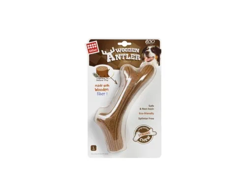 Іграшка для собак GiGwi Wooden Antler Ріг жувальний L (2343)