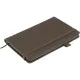 Книга записна Buromax Tweed 125x195 мм 96 аркушів в клітинку обкладинка зі штучної шкіри Сіра (BM.291163-09)
