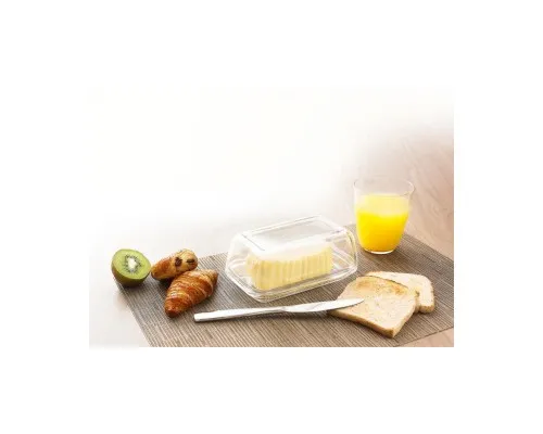 Маслянка кухонна Luminarc Butter Clear 17 см (N3913)