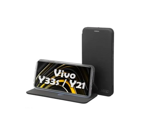 Чохол до мобільного телефона BeCover Exclusive Vivo Y33s / Y21 Black (709076)