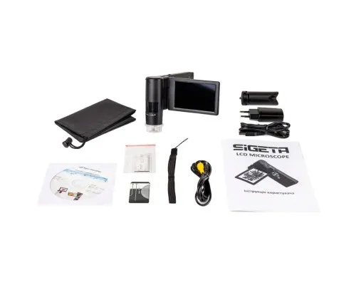 Мікроскоп Sigeta Illuminant 10x-300x 5.0Mpx 4 LCD (65510)