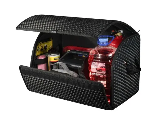 Сумка-органайзер EVAtech M-PRO 32x50x30 см. Сота чорна з чорним кантом (BS13642OM3SBB)