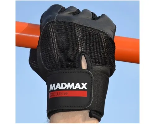 Перчатки для фитнеса MadMax MFG-269 Professional Exclusive Black M (MFG-269-Black_M)