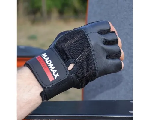 Перчатки для фитнеса MadMax MFG-269 Professional Exclusive Black M (MFG-269-Black_M)