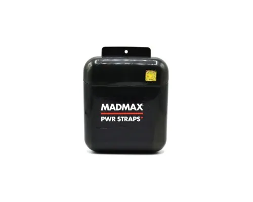 Кистьові лямки MadMax PWR Straps + Black/Grey/Red (MFA-332-U)