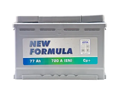 Акумулятор автомобільний NEW FORMULA 77Ah Ев (-/+) 720EN (5772204209)