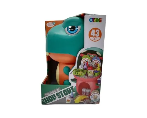 Игровой набор Otsixe Игрушка-сюрприз Dinosaur Supermarket Shopping/Динозавр Торговый Супермаркет (1368A1)