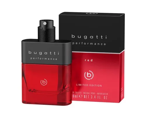 Туалетна вода Bugatti Performance Red 100 мл (4051395413162)