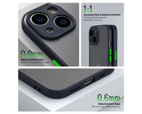 Чохол до мобільного телефона Armorstandart Frosted Matte Realme C67 4G Navy Blue (ARM73865)