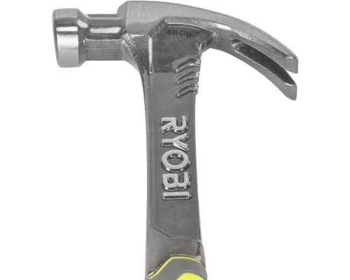 Молоток Ryobi столярний RHHSCC450, 450г, магнітний утримувач, рукоятка скловолокно (5132006035)